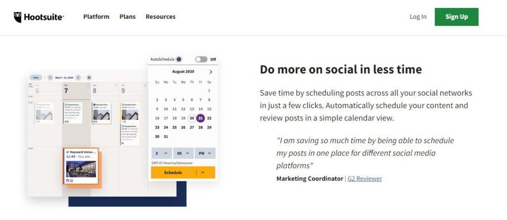  Social Media Marketing Tools: HootSuite